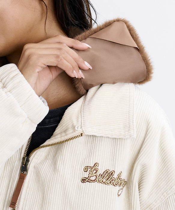 BILLABONG ウィメンズ CORDUROY EMB JACKET ジャケット 【2026年秋冬モデル】 WCP / L