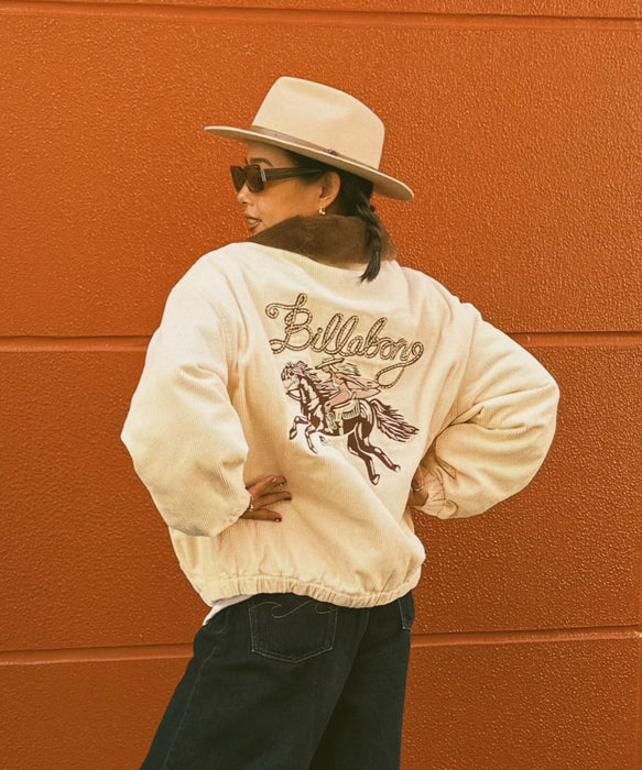 BILLABONG ウィメンズ CORDUROY EMB JACKET ジャケット 【2026年秋冬モデル】