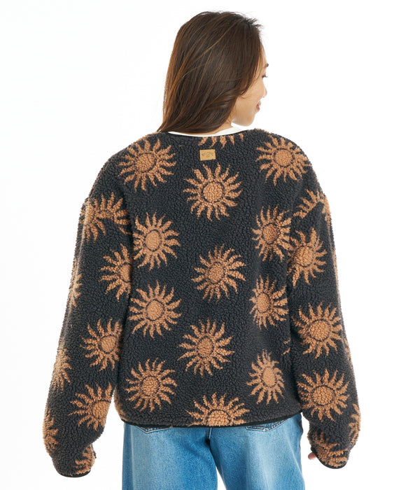 BILLABONG ウィメンズ REVERSIBLE BOA JACKET ジャケット 【2026年秋冬モデル】 BLK / L