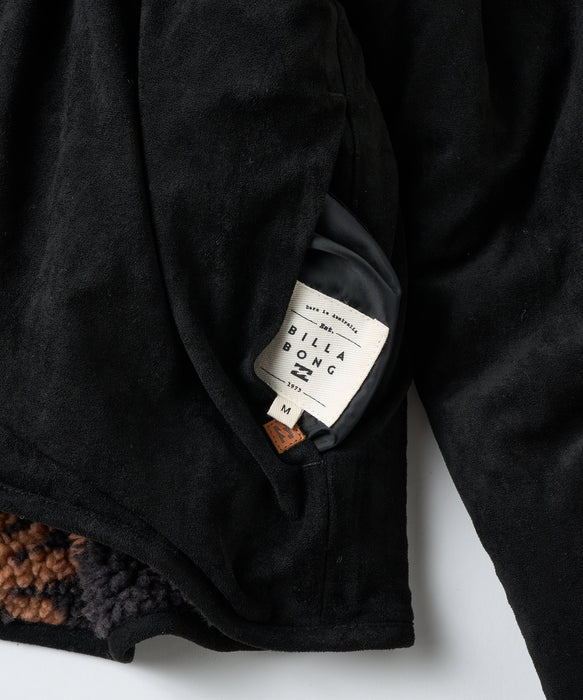 BILLABONG ウィメンズ REVERSIBLE BOA JACKET ジャケット 【2026年秋冬モデル】 BLK / L