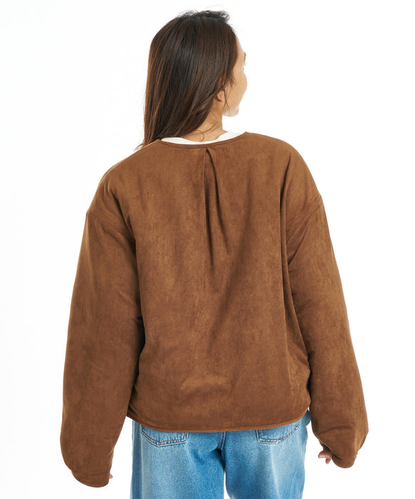 BILLABONG ウィメンズ REVERSIBLE BOA JACKET ジャケット 【2026年秋冬モデル】 ESP1 / L