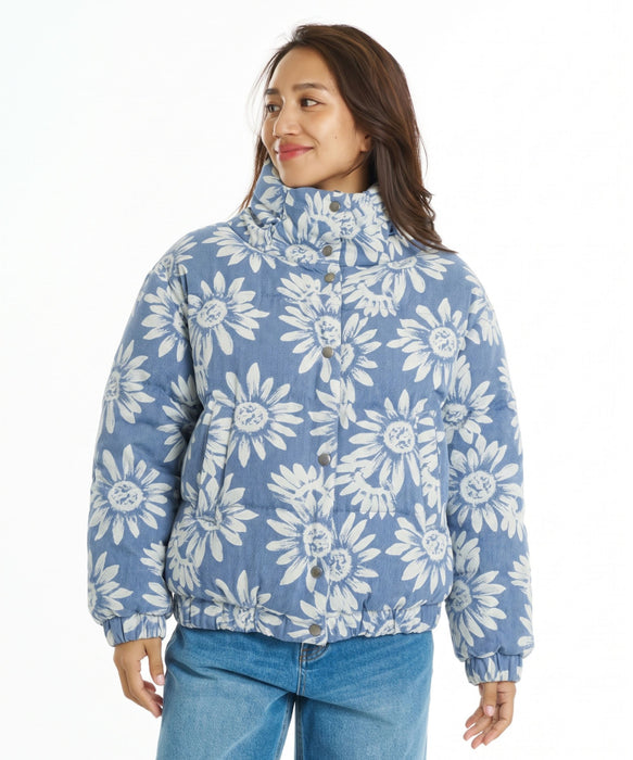 BILLABONG ウィメンズ VOLUME NECK PUFF JK ジャケット 【2026年秋冬モデル】