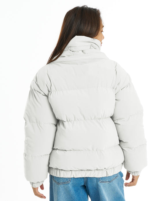 BILLABONG ウィメンズ VOLUME NECK PUFF JK ジャケット 【2026年秋冬モデル】 WHT / L