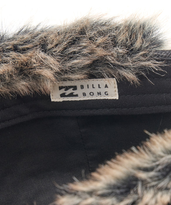 BILLABONG ウィメンズ TRAPPER　CAP キャップ 【2026年秋冬モデル】 BLK / F