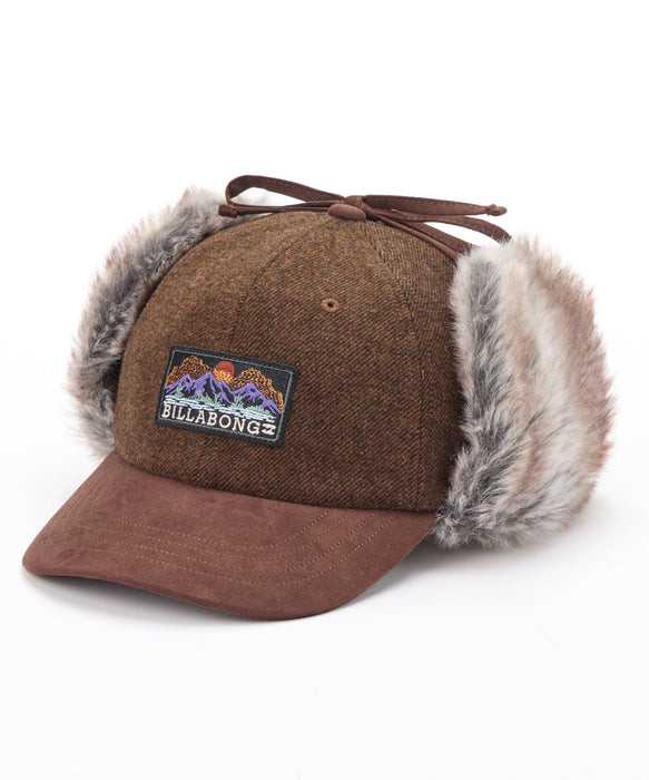 BILLABONG ウィメンズ TRAPPER　CAP キャップ 【2026年秋冬モデル】 BRN / F