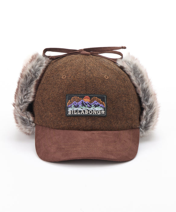 BILLABONG ウィメンズ TRAPPER　CAP キャップ 【2026年秋冬モデル】 BRN / F