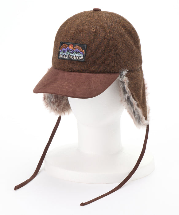 BILLABONG ウィメンズ TRAPPER　CAP キャップ 【2026年秋冬モデル】 BRN / F