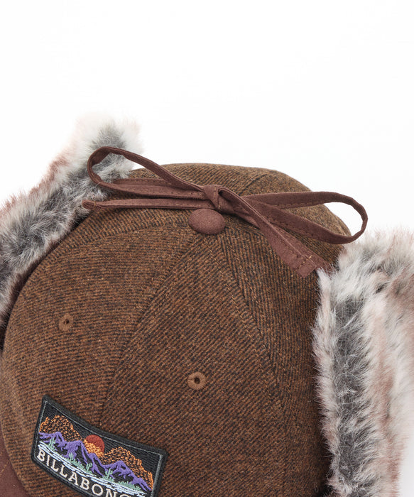 BILLABONG ウィメンズ TRAPPER　CAP キャップ 【2026年秋冬モデル】 BRN / F