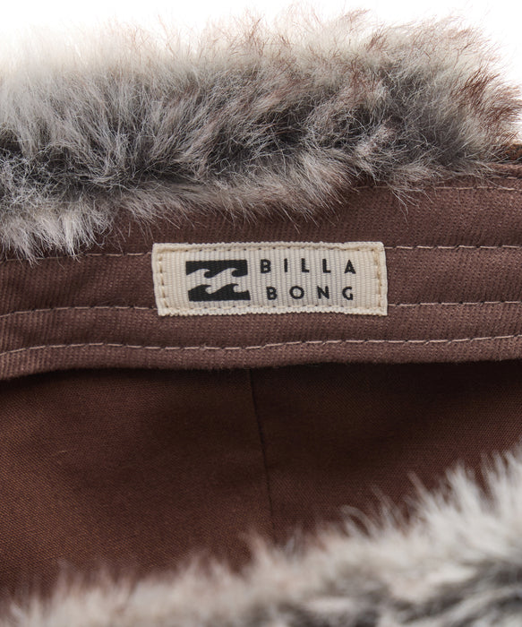 BILLABONG ウィメンズ TRAPPER　CAP キャップ 【2026年秋冬モデル】 BRN / F