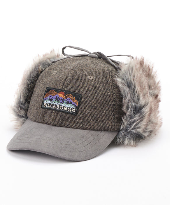 BILLABONG ウィメンズ TRAPPER　CAP キャップ 【2026年秋冬モデル】 GRY / F