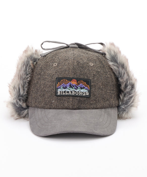 BILLABONG ウィメンズ TRAPPER　CAP キャップ 【2026年秋冬モデル】 GRY / F