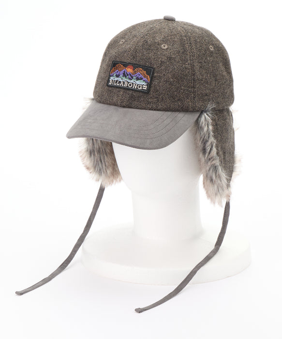 BILLABONG ウィメンズ TRAPPER　CAP キャップ 【2026年秋冬モデル】 GRY / F