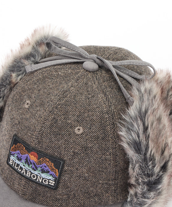 BILLABONG ウィメンズ TRAPPER　CAP キャップ 【2026年秋冬モデル】 GRY / F