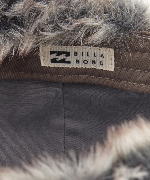 BILLABONG ウィメンズ TRAPPER　CAP キャップ 【2026年秋冬モデル】 GRY / F