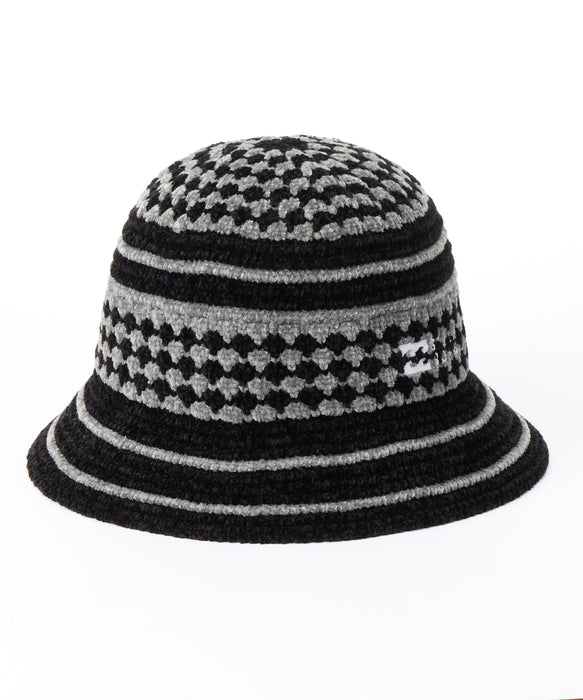 BILLABONG ウィメンズ MOSAIC  HAT ハット 【2026年秋冬モデル】 BLK / F