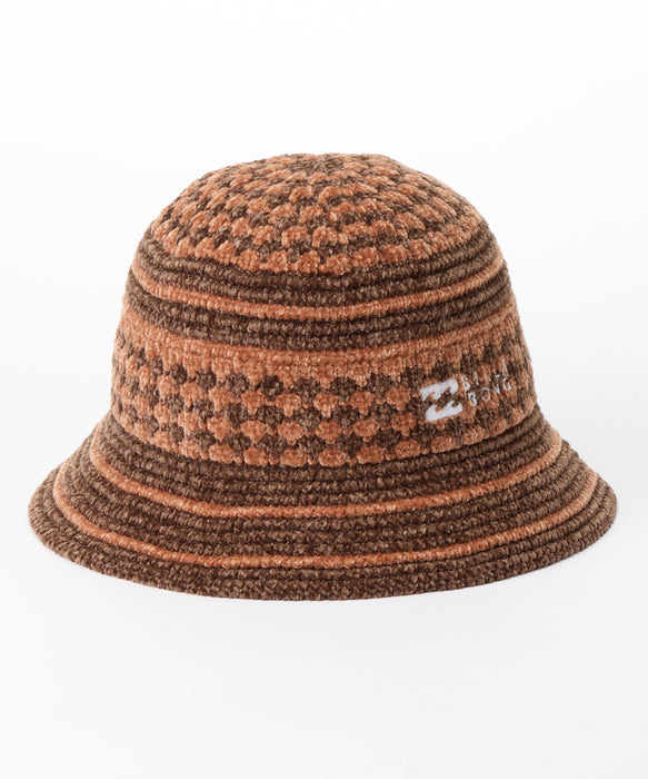 BILLABONG ウィメンズ MOSAIC  HAT ハット 【2026年秋冬モデル】 DBR / F