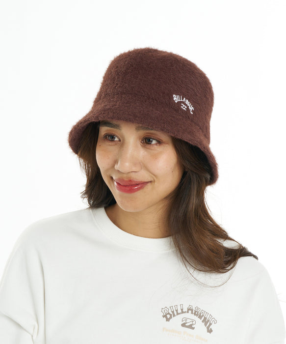 BILLABONG ウィメンズ BUCKET HAT ハット 【2026年秋冬モデル】 BRN / F