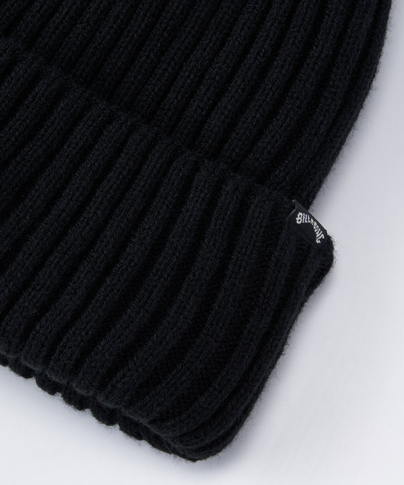 BILLABONG ウィメンズ DOUBLE VOLUME BEANIE ビーニー 【2026年秋冬モデル】 BLK / F