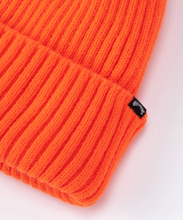 BILLABONG ウィメンズ DOUBLE VOLUME BEANIE ビーニー 【2026年秋冬モデル】 ORG / F