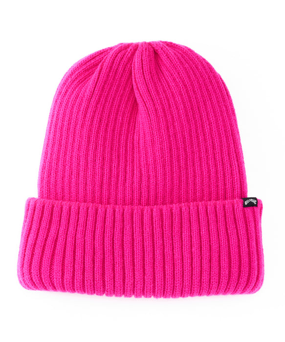 BILLABONG ウィメンズ DOUBLE VOLUME BEANIE ビーニー 【2026年秋冬モデル】 PNK / F