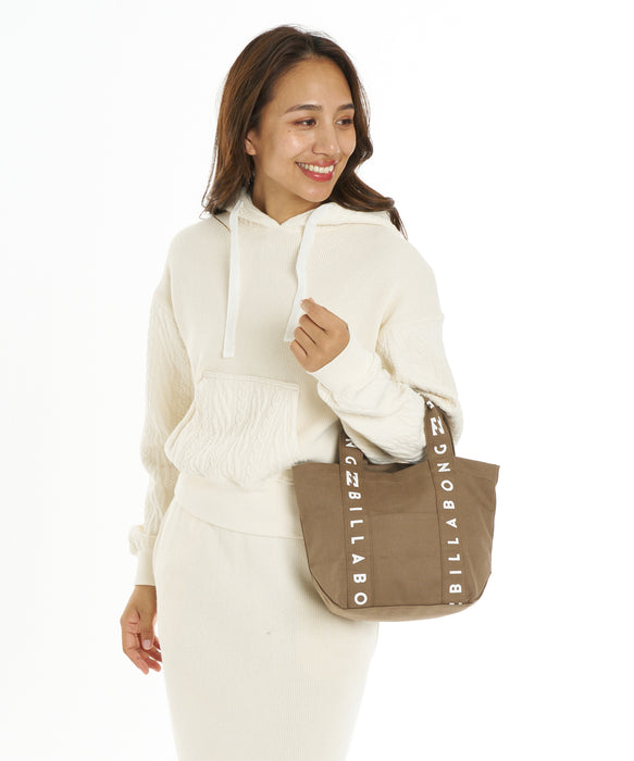 BILLABONG ウィメンズ MINI TOTE BAG トートバッグ 【2026年秋冬モデル】 BRN / F