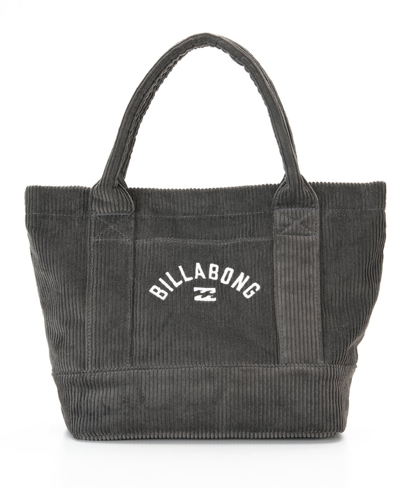 BILLABONG ウィメンズ CORDUROY MINI TOTE BAG トートバッグ 【2026年秋冬モデル】 BLK / F