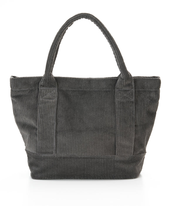 BILLABONG ウィメンズ CORDUROY MINI TOTE BAG トートバッグ 【2026年秋冬モデル】 BLK / F