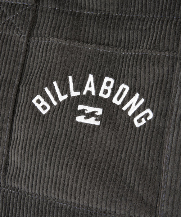 BILLABONG ウィメンズ CORDUROY MINI TOTE BAG トートバッグ 【2026年秋冬モデル】 BLK / F