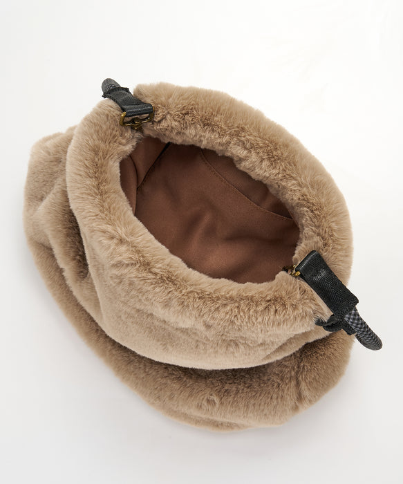 BILLABONG ウィメンズ FUR SHOULDER BAG ショルダーバッグ 【2026年秋冬モデル】 BEG / F