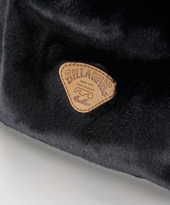 BILLABONG ウィメンズ FUR SHOULDER BAG ショルダーバッグ 【2026年秋冬モデル】 BLK / F