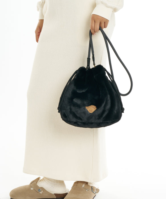 BILLABONG ウィメンズ FUR SHOULDER BAG ショルダーバッグ 【2026年秋冬モデル】 BLK / F
