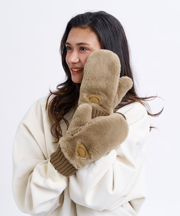 BILLABONG ウィメンズ MITTEN GLOVES その他アクセサリー 【2026年秋冬モデル】 BEG / F