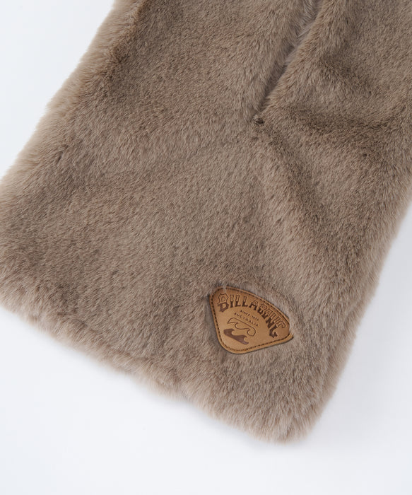 BILLABONG ウィメンズ FUR NECK WARMER その他アクセサリー 【2026年秋冬モデル】 BEG / F