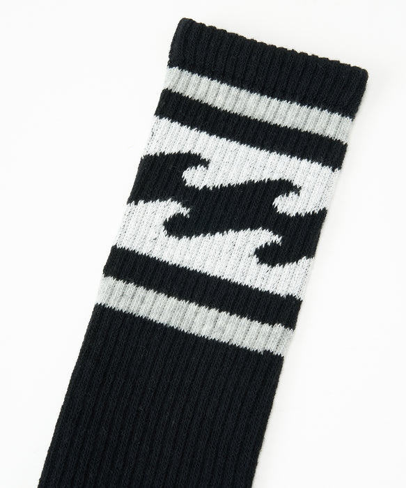 BILLABONG ウィメンズ WINTER LINE SOCKS ソックス 【2026年秋冬モデル】 BLK / F