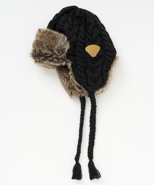 BILLABONG ウィメンズ CABLE WOOL BLEND BEANIE FUR ビーニー 【2026年