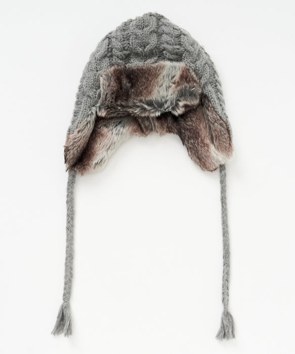 BILLABONG ウィメンズ CABLE WOOL BLEND BEANIE FUR ビーニー 【2026年秋冬モデル】