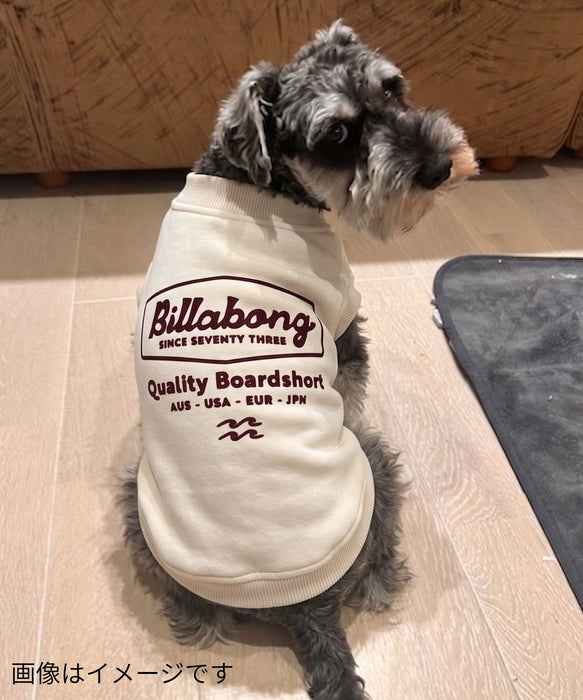 BILLABONG ROAD SIGN DOG SWEAT CREW【DOG WEAR】【2026年秋冬モデル】
