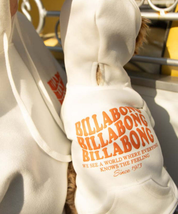 BILLABONG WAVE LOGO DOG SWEAT【DOG WEAR】【2026年秋冬モデル】
