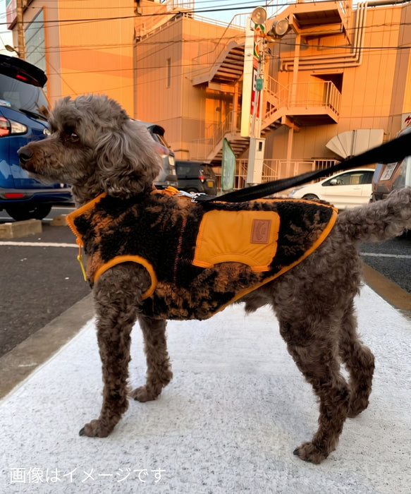 BILLABONG DOG 【PAW’S LIVING 別注】BOA VEST【DOG WEAR】【2026年冬モデル】