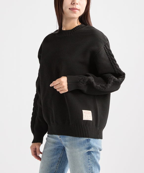 【直営店限定】BILLABONG ウィメンズ POLY CREW SWEATER セーター 【2026年秋冬モデル】