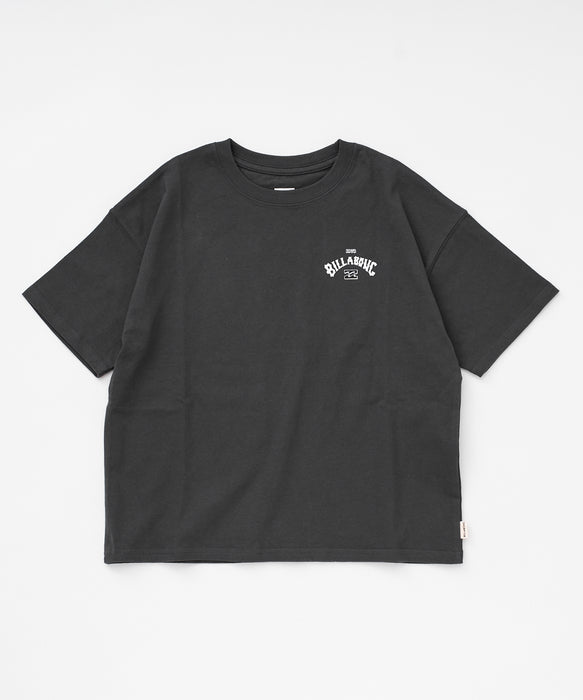 BILLABONG キッズ（ガールズ） MESSAGE ARCH LOOSE M Tシャツ 【2026年春夏モデル】