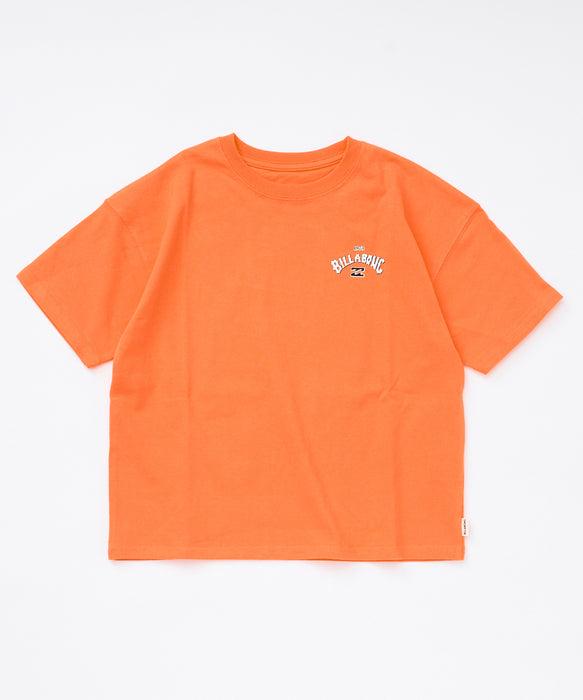 BILLABONG キッズ（ガールズ） MESSAGE ARCH LOOSE M Tシャツ 【2026年春夏モデル】