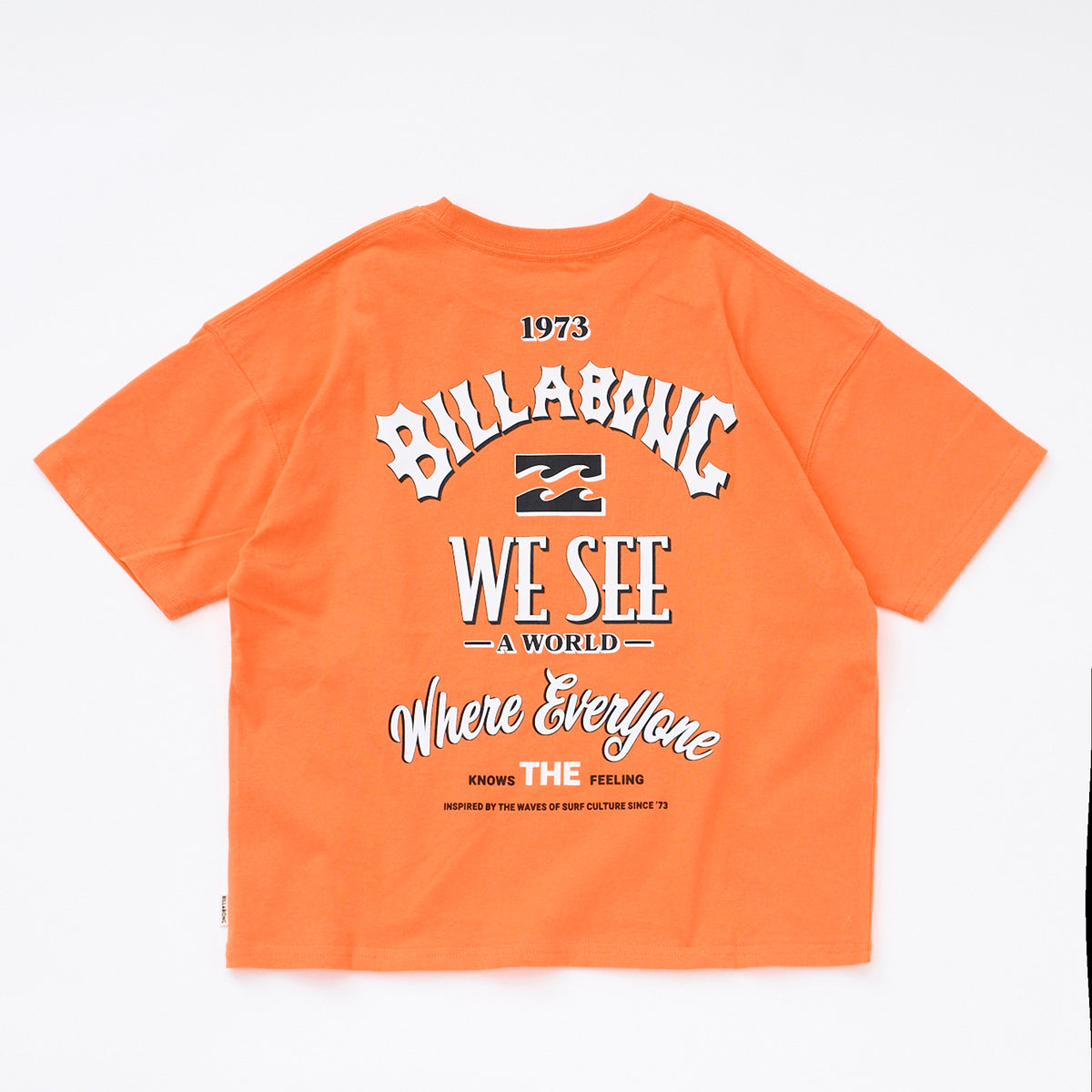 SALE】BILLABONG キッズ（ガールズ） MESSAGE ARCH LOOSE M Tシャツ