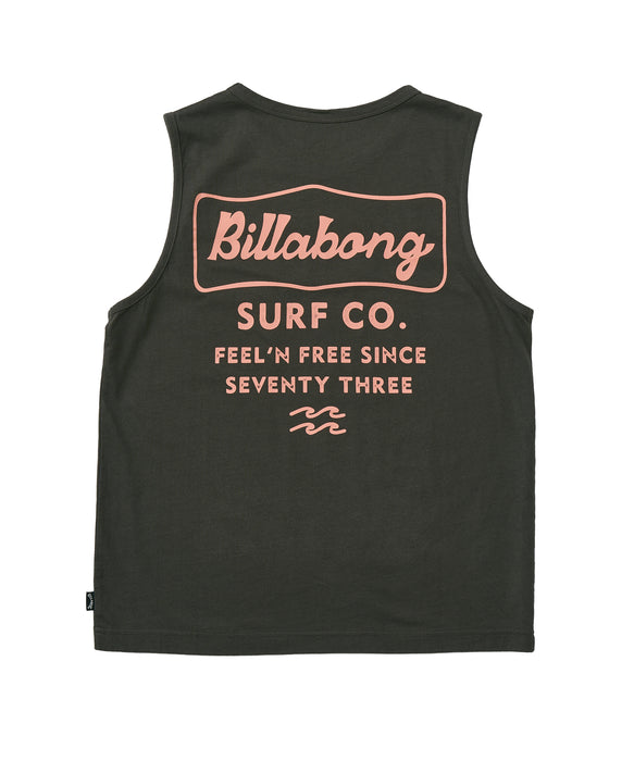 BILLABONG キッズ SIGN タンクトップ 【2026年春夏モデル】 WAA / 160