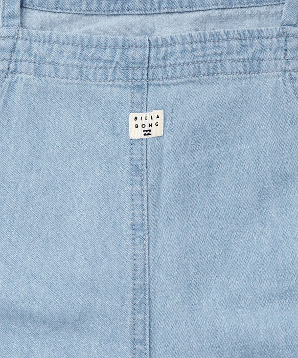 BILLABONG キッズ（ガールズ） WOVEN SALOPETTE ロングパンツ 【2026年春夏モデル】