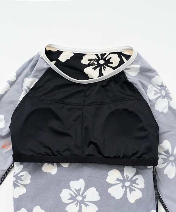 BILLABONG キッズ CROPPED RASHGUARD 水着 【2026年春夏モデル】