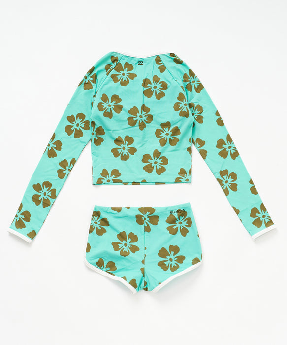 BILLABONG キッズ CROPPED RASHGUARD 水着 【2026年春夏モデル】