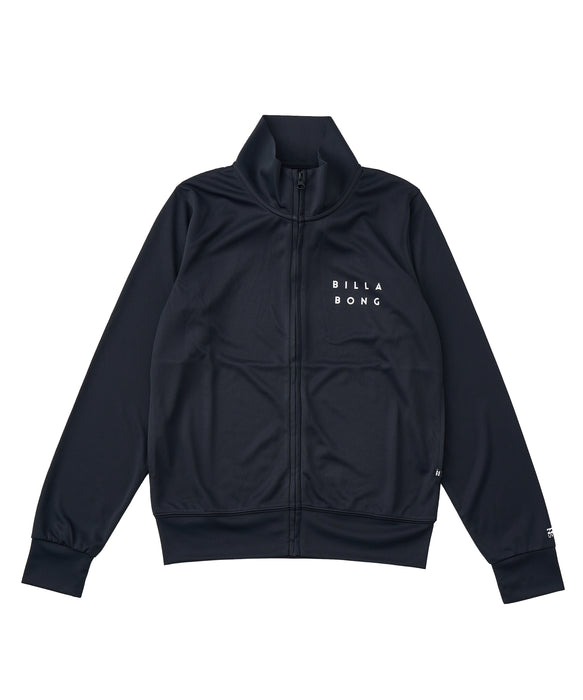 BILLABONG キッズ RASH ZIP THRU ジップラッシュガード 【2026年春夏モデル】 BLK / 150