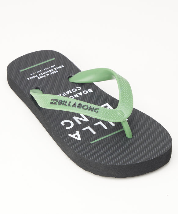 BILLABONG キッズ SUNBLOCK THONGS ビーチサンダル 【2026年春夏モデル】 BLK / 22CM