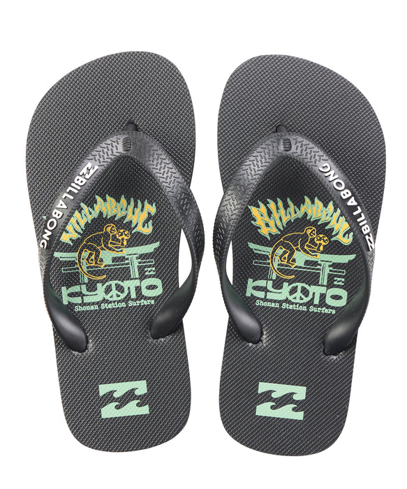 BILLABONG キッズ DESTINATION THONGS ビーチサンダル 【2026年春夏モデル】 BKT / 22CM